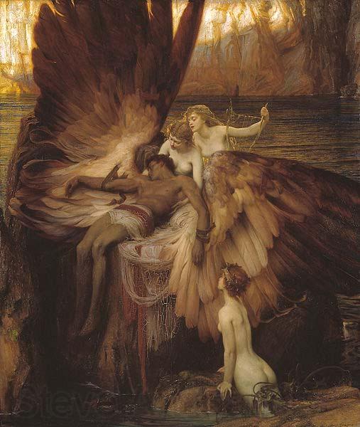 Herbert James Draper The Lament for Icarus Germany oil painting art